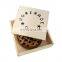 11.5 X 11.5 X 4 inches unfinished wooden boxes wholesale bakery pie gift box