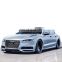 Perfect fitment body kit for Audi A7 CMST style front bumper rear bumper front lip side skirts and carbon fiber hood facelift