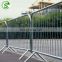 Galvanized Road Safety steel Barricade Temporary interlocking steel crowd control barriers