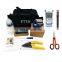 ftth assembly optical fiber termination tool kit fiber optic ftth tool kit with optical power meter