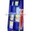 Elegant design logo printed custom cardboard book display stands