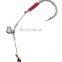 Mustad High Carbon Steel fishing slow fast Saltwater Heavy duty jigging assist hooks