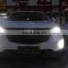 Car accessories front bumper fog lights fog lamp DRL led for Chevrolet Equinox 2017 2018