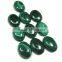 Malachite 12x16 mm oval cabochon