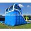 Hot selling adult and kids water park large play inflatable rainbow slide