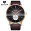 Benyar 2720M High Quality Women's Quartz Wristwatch Men Simple Design Clock Watch