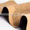 Factory direct  of high-density custom Pvc Eva Nbr thick non-slip skipping rope mat cork meditation yoga mat