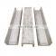 Stainless steel channel aisi 201 202 301 304 1.4301 316 430 304l 316l