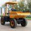 Site dumper truck 2.0ton with self loading/Hydraulic operate front diesel mini dumper/cart tipper china mining dumpers