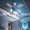 New Model Children's Room Helicopter Ceiling Light Aircraft Cartoon LED Ceiling Fan Light Lamp With Remote Control