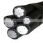 Factory Supplier ABC Cable Aluminium Overhead Low Voltage Cable