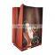Custom Printed Side Gusset Flat Bottom Coffee Bean Bag Stand Up Zip Lock Pouch With Valve Zipper