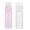 6 oz Hair dye bottle applicator brush dispensing salon hair coloring dyeing new empty hair dye bottle with applicator brush