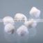 Factory price 0.5g 5g purple pink colored cotton balls