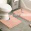 Washable Designer Anti Slip Designer Carpet Floor Luxury Toilet Mats 2 Piece Set Rug Bathroom