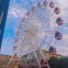Play Setup Fairground Attraction Commercial Christmas Led Village Outdoor Portable Theme Amusement Park Ferris Wheel for Adults