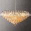 Luxury vintage Chiara round crystal metal chandelier for home hotel ceiling hanging lighting