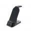 5 in 1 mobile phone holder wireless charging magnetic desktop portable fast wireless charger with alarm clock