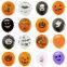 12-Zoll ma?geschneidert bedruckte Orangen-Kürbis-Latex-Hochzeitsballons für Helium, Partydekoration Globo, Happy Halloween Balloon-Set für Halloween