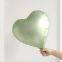 18inch Aluminum Balloons Gradient Color Heart Shaped Balloons Party Foil Balloons for Party Decoration Wedding Ceremony