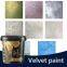 Blue Kingfisher waterborne velvet art paint construction interior wall decorative silk effect wall decorative art paint