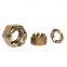 DIN935 Hexagon Slotted and Castle Nuts with Zinc Plated (yellow/Black)