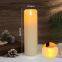 Real Wax LED Candles with Timer – Flameless, Battery Operated, Remote Control, Flickering Flame Sets/Pack in 4