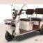 Latest 500W Steel Frame Double Row Passenger and Cargo Dual Use Electric Leisure Tricycle