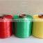 Colored High Tenacity Low Shrinkage Industrial 100% Polyester Filament Yarn