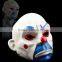 Mainly export eco-friendly Halloween resin mask The Dark Knight Joker batman robber clown mask