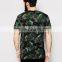 china wholesale cheap price T-Shirt with All Over Tropical Bird Print