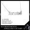 2015 Rose gold latest model fashion rhinestone necklace wholesale jewelry necklaces for ladies