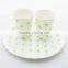 Manufacture of Wedding Party Favor Decor Party Disposable Cups and Plates