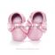 2016 new candy color leather baby moccasins bowknot shoes with leather material                        
                                                Quality Choice