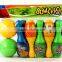 25cm Children bowling toy with 10 bottles and 2 balls