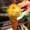 pizza cone holder / pizza display case/ pizza cone maker machine