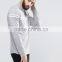 guangzhou oem 180g 95% cotton 5% spandex long sleeve men t shirt