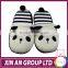 Custom men and women plush anime fun animal slippers