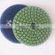 Wet diamond polishing pad for Grabite