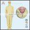 LABY-013-4-505 White S/M/L/XL/XXL Antistaic Washable Coveralls With Cap for Cleanroom Esd Garment Ebola