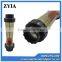 Durable pipe plastic screw thread chemical liquid flow meter