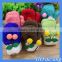 HOGIFT Children knitted gloves,cherry with rope gloves,winter warm plush double gloves