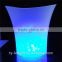 acrylic led party cooler plastic ice bucket led party