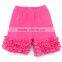 top sale ruffle shorts girl icing shorts summer kid toddler shorts wholesale