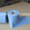 Blue roll hand paper towel/centre feed blue roll/blue paper roll