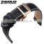 Durable genuine calfskin leather bracelet 19mm 20mm 22mm wholesale 3pcs
