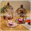 antique wrought iron candlestick cage as promotion birthday gift