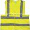 EN471 Standard Reflective vest/safety jacket with reflective stripes in different colours