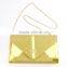 Handcee Noble Women Gold PU Shoulder Bags For Celebration