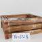 hot sell wooden crates for storing wine, flowers, books, food